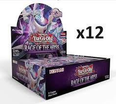 Yugioh! Booster CASE: Rage of the Abyss *Sealed* (PRE-ORDER, SHIPS 11TH OCT)