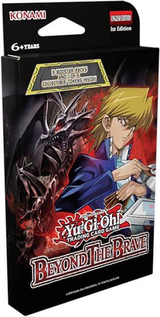 Yugioh! Booster Packs: Beyond the Brave 3-Pack Tuck Box *Sealed*