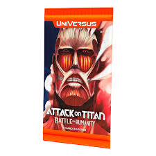 Universus CCG - Attack on Titan: Battle for Humanity Booster Pack *Sealed*