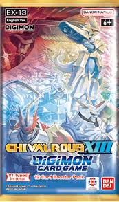 Digimon Card Game - Chivalrous XIII Booster Box (EX13) *Sealed* (PRE-ORDER, SHIPS OCT 2ND)