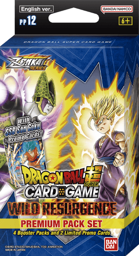 Dragon Ball Super Card Game: Wild Resurgence Premium Pack (PP12) *Sealed*