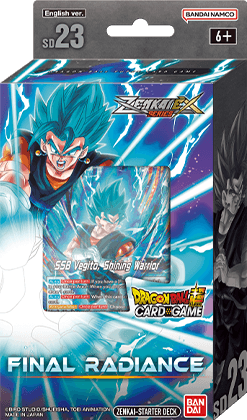 Dragon Ball Super Card Game:  Zenkai - Starter Deck Final Radiance (SD23) *Sealed*