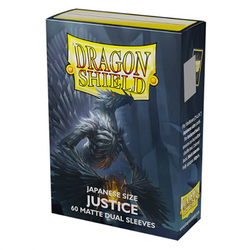 Dragonshield Sleeves - DUAL Justice Matte (Japanese Size)