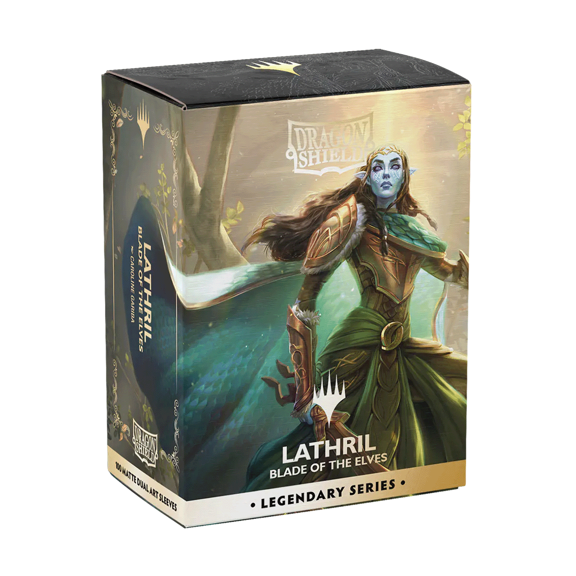 Dragonshield Sleeves - MTG Legendary Series: Lathril, Blade of the Elves (Matte Dual Art) (Standard Sized)