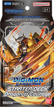 Digimon Card Game Series 15 - Starter Deck Dragon of Courage (ST15) *Sealed*