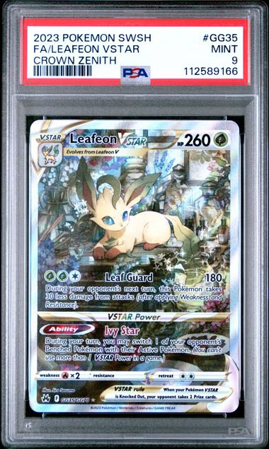 Leafeon VSTAR (GG35/GG70) [Sword & Shield: Crown Zenith] (PSA Graded 9)