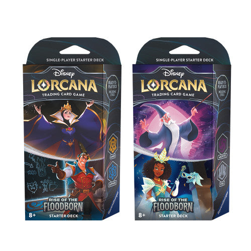 Disney Lorcana TCG: Rise of the Floodborn Starter Deck (S2) *Sealed*