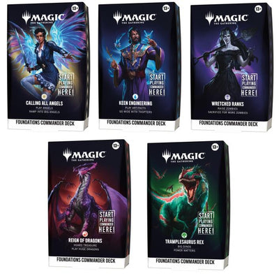 Magic: The Gathering - Foundations - Commander Deck *Sealed* (PRE-ORDER, SHIPS OCT 2ND)