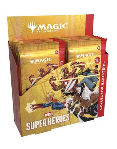 Magic: The Gathering - Marvel Super Heroes Collector Booster Box *Sealed* (PRE-ORDER, SHIPS JUNE 26TH)
