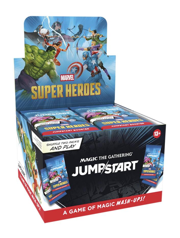 Magic: The Gathering - Marvel Super Heroes Jumpstart Booster Box *Sealed* (PRE-ORDER, SHIPS JUNE 26TH)