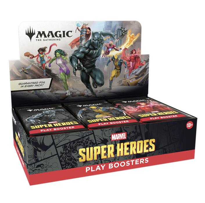 Magic: The Gathering - Marvel Super Heroes Play Booster Box *Sealed*