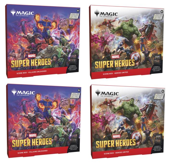 Magic: The Gathering - Marvel Super Heroes Scene Box *Sealed*