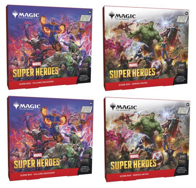 Magic: The Gathering - Marvel Super Heroes Scene Box *Sealed* (PRE-ORDER, SHIPS 26TH JUNE)