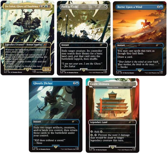 Magic the Gathering - Secret Lair Drop Series: Playstation Ghosts of Tsushima (Regular Edition)