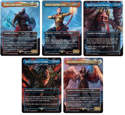 Magic the Gathering - Secret Lair Drop Series: Playstation God of War Norse (Regular Edition) (PRE-ORDER, SHIPS DEC 18TH)
