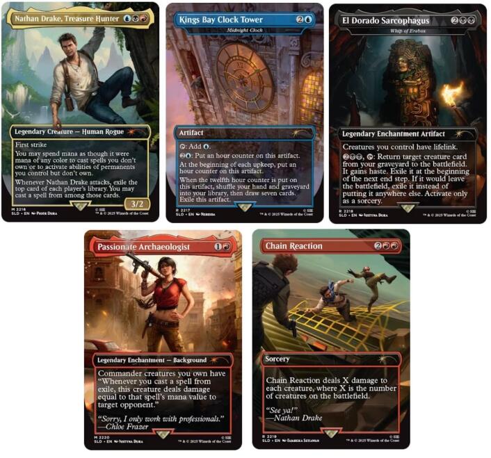 Magic the Gathering - Secret Lair Drop Series: Playstation Uncharted (Regular Edition) (PRE-ORDER, SHIPS DEC 18TH)
