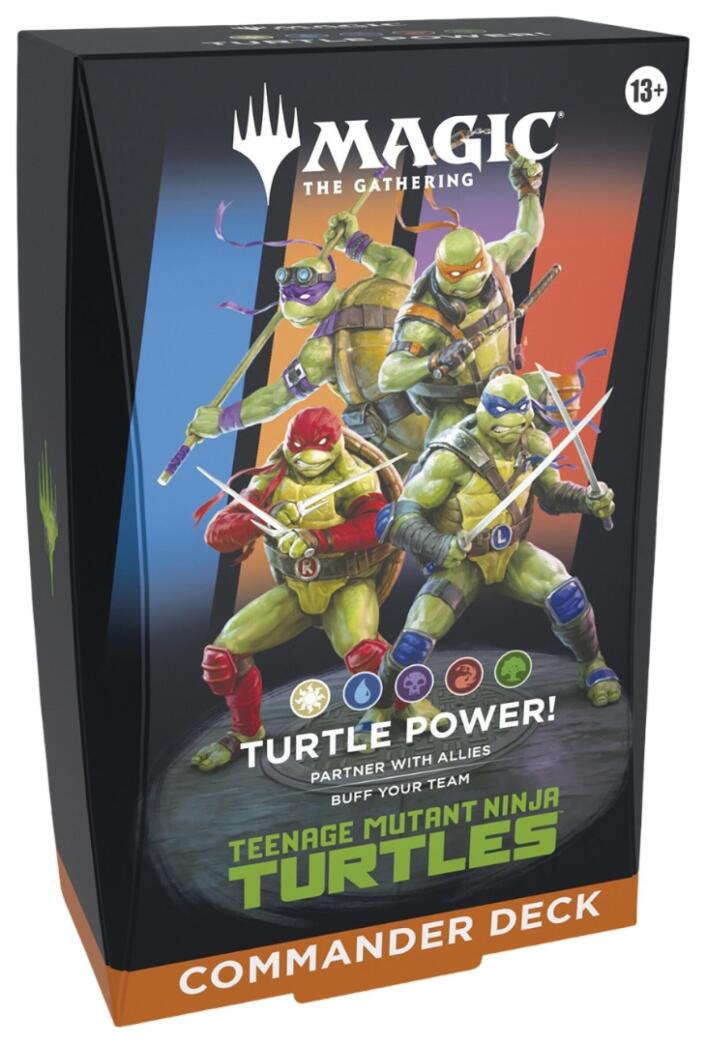 Magic: The Gathering: Teenage Mutant Ninja Turtles - Commander Deck * Sealed* (PRE-ORDER, SHIPS 6TH MAR)