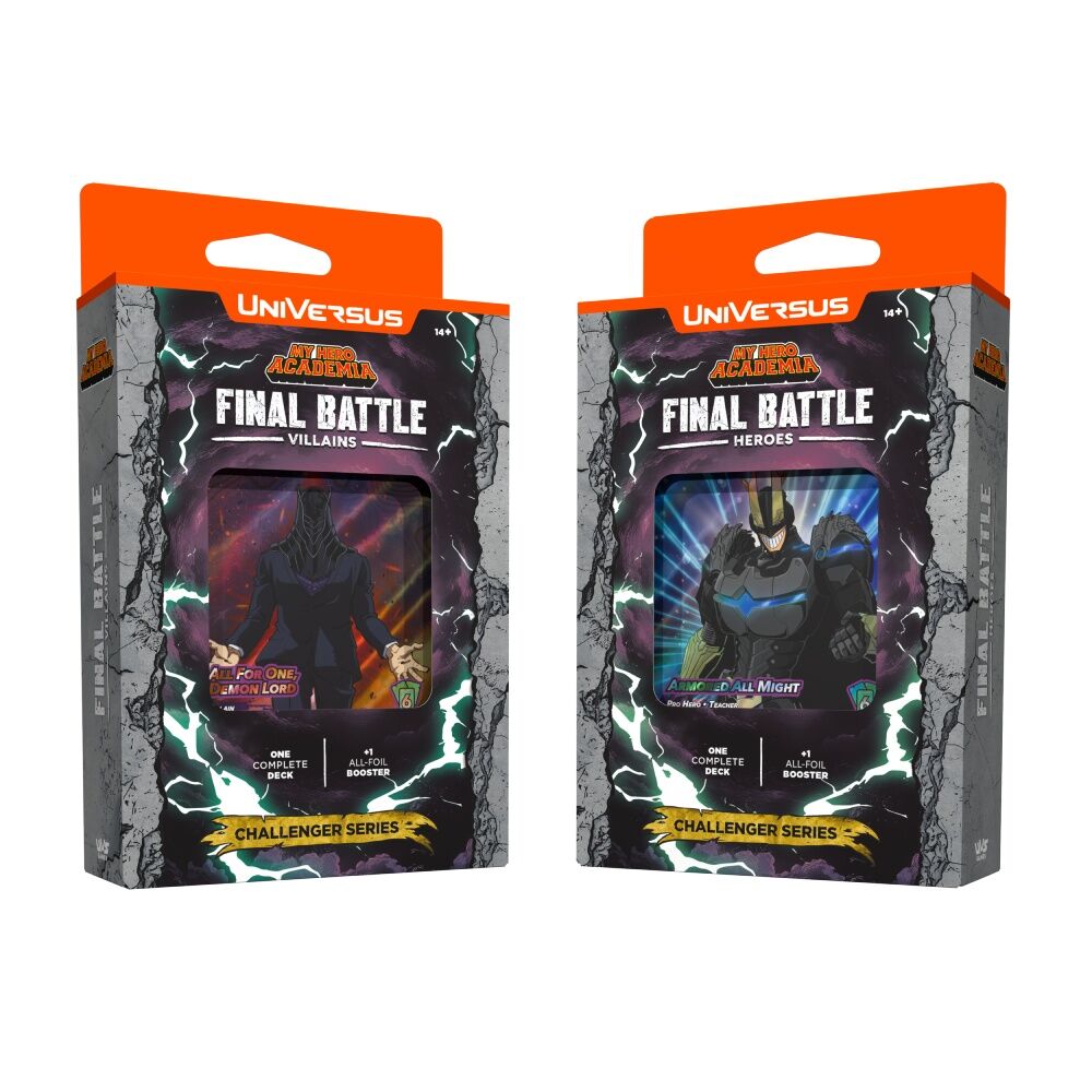 UniVersus Challenger Decks: My Hero Academia Final Battle Heroes *Sealed*