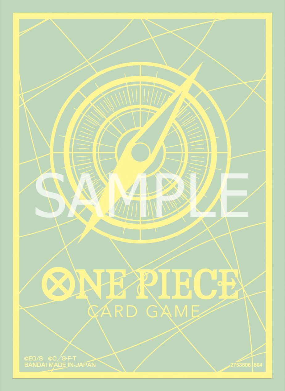 One Piece Card Game Official Sleeves - Set 9