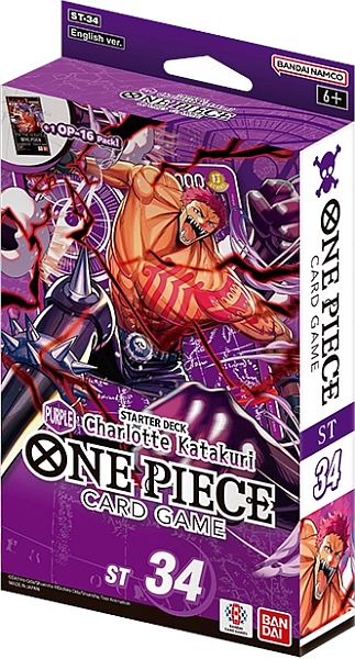 One Piece TCG - Starter Deck Charlotte Katakuri (ST-34) *Sealed*