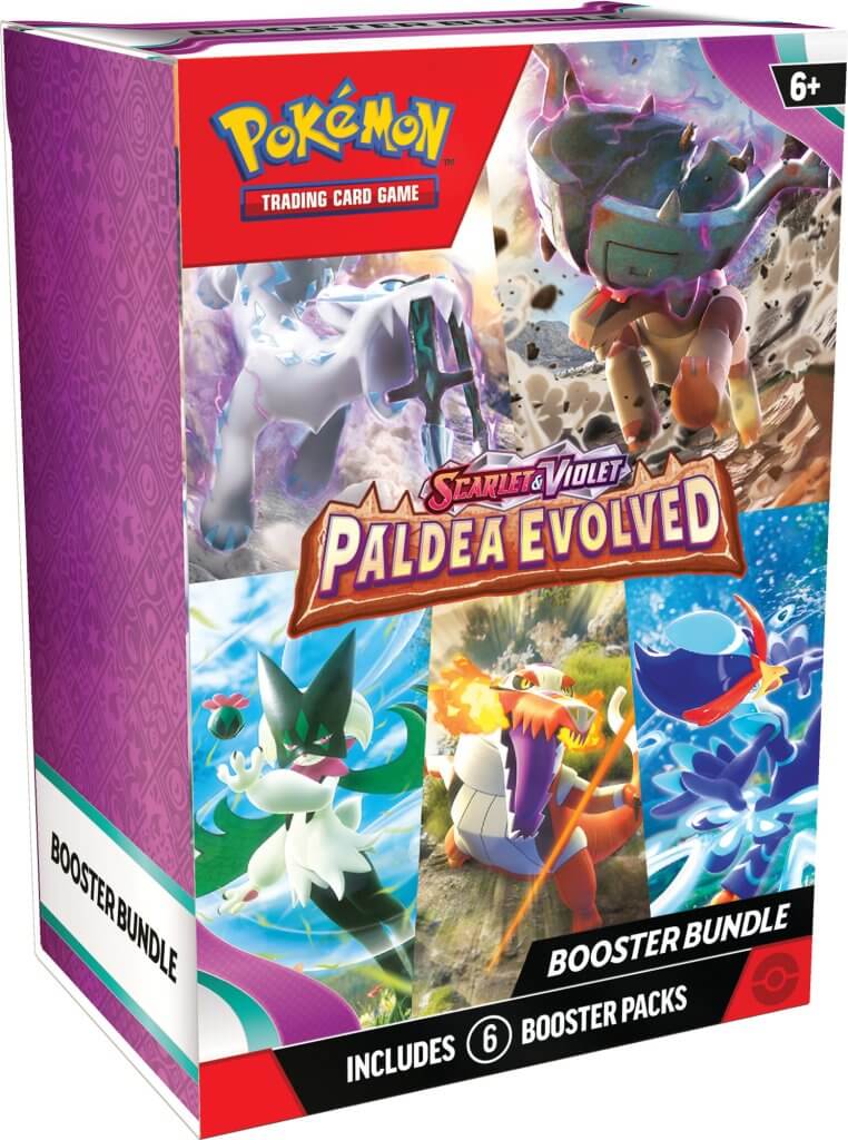 Pokemon TCG: Scarlet & Violet: Paldea Evolved Booster Pack BUNDLE *Sealed*