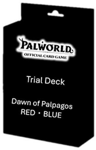 Palworld: Dawn of Palpagos TD01 Structure Deck Red/Blue *Sealed* (Pre-Order SHIPS 30TH JULY)