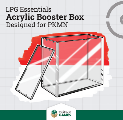 LPG - Acrylic Booster Box Protector - Pokémon Booster Box Sized