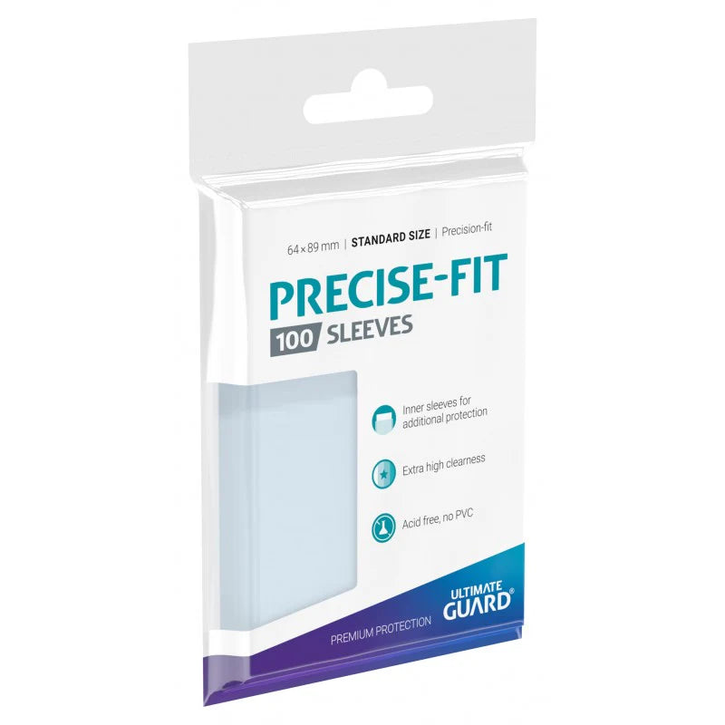 Ultimate Guard Sleeves - Precise-Fit Sleeves (Standard Size 100 Pack)