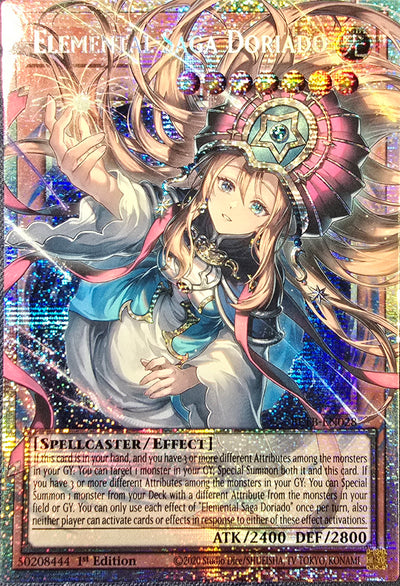 Elemental Saga Doriado (Starlight Rare) (Extended Art) [BETB-EN028] Starlight Rare