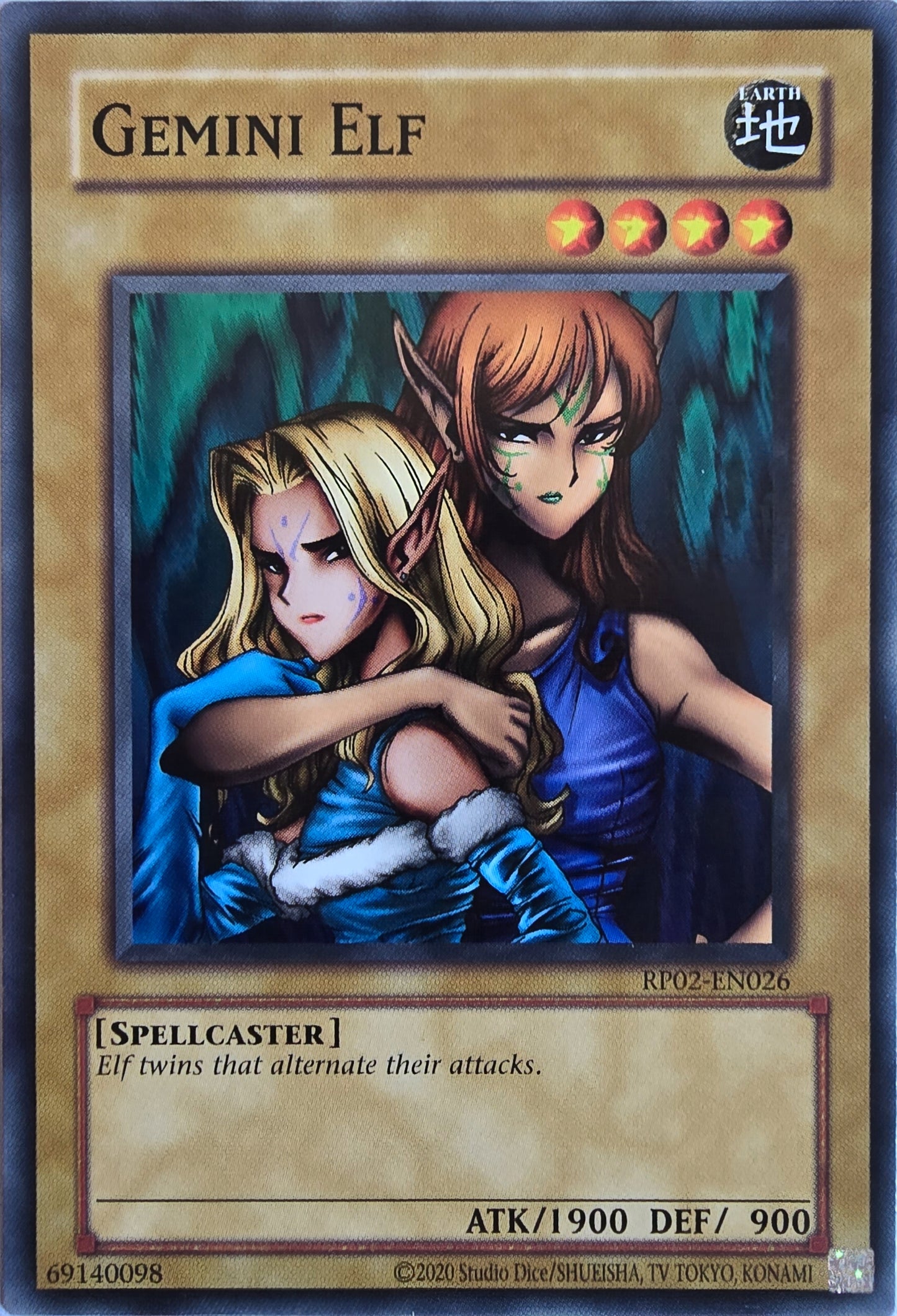 Gemini Elf [RP02-EN026] Common [Retro Pack 2 2020 Date Reprint]