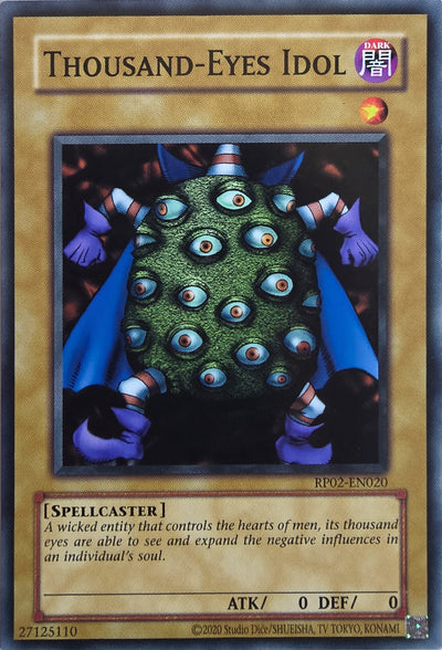 Thousand-Eyes Idol [RP02-EN020] Common [Retro Pack 2 2020 Date Reprint]
