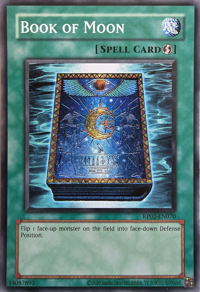 Book of Moon [RP02-EN070] Common [Retro Pack 2 2020 Date Reprint]