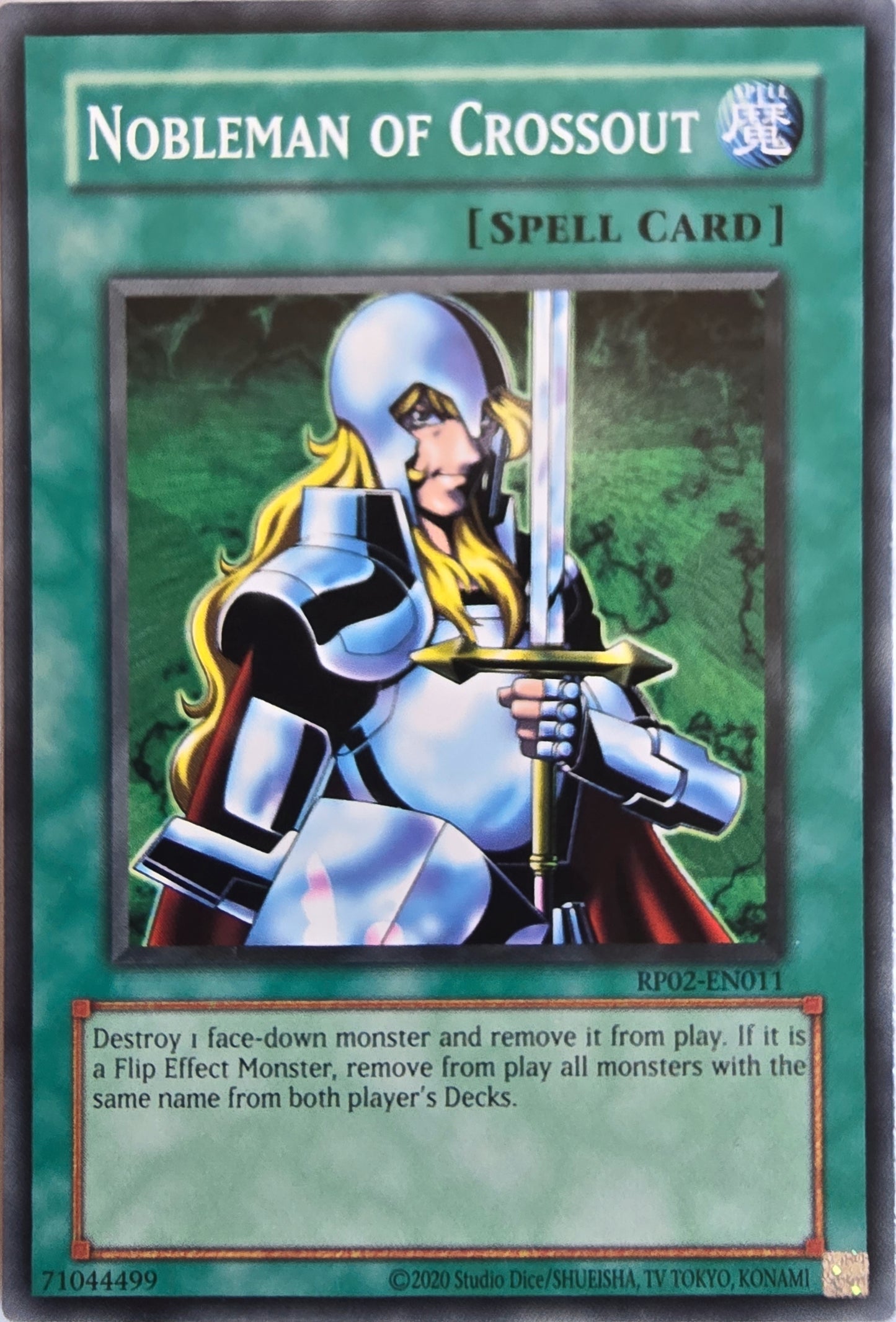 Nobleman of Crossout [RP02-EN011] Common [Retro Pack 2 2020 Date Reprint]