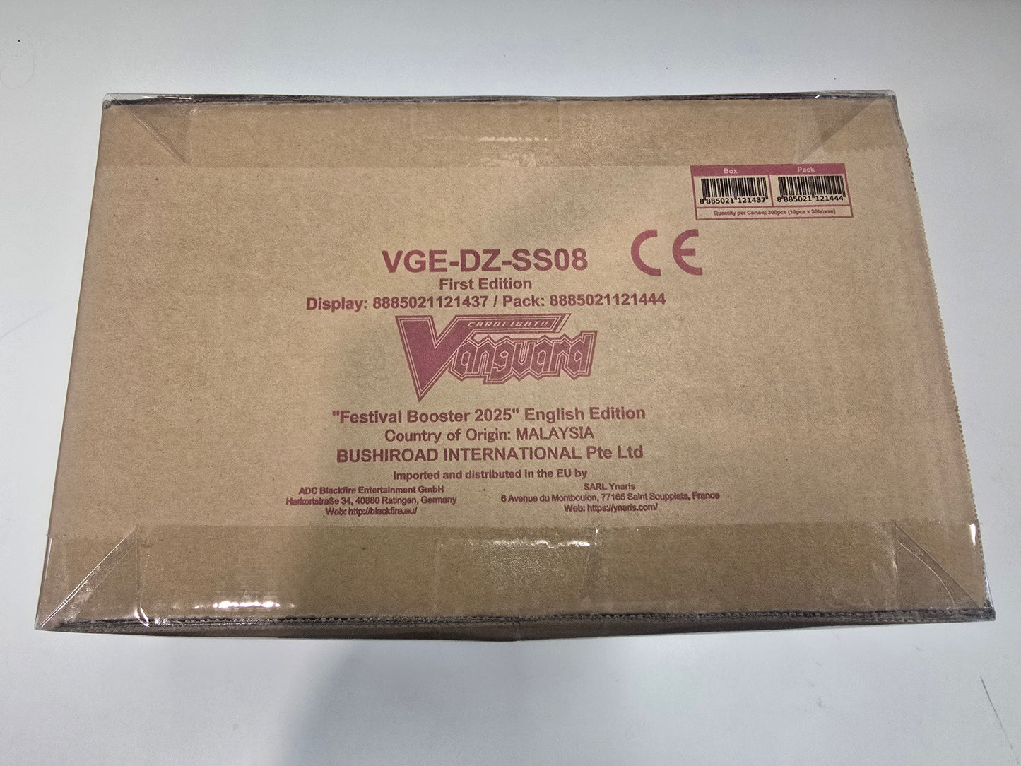 CardFight Vanguard TCG: [DZ-SS08] Festival Booster 2025 Booster Box Case *Sealed*