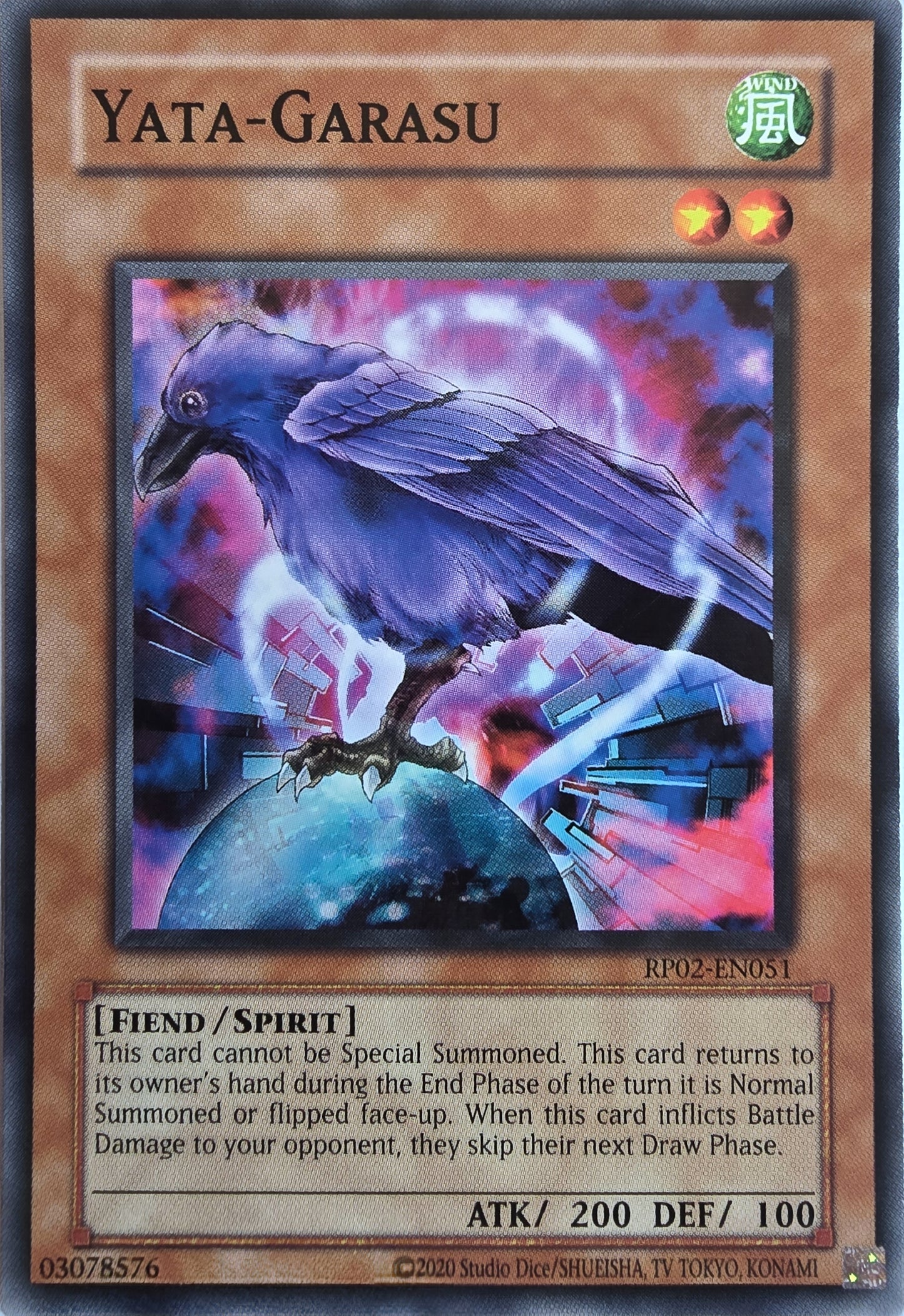 Yata-Garasu [RP02-EN051] Common [Retro Pack 2 2020 Date Reprint]