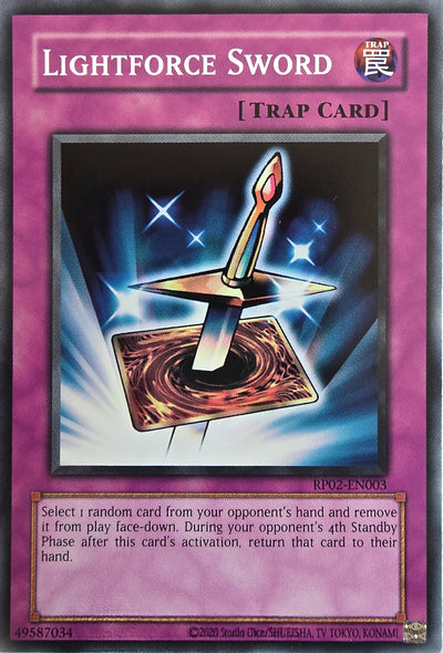 Lightforce Sword [RP02-EN003] Common [Retro Pack 2 2020 Date Reprint]