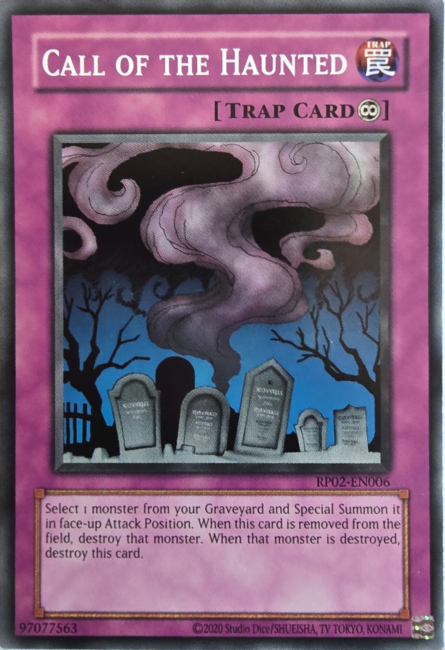 Call of the Haunted [RP02-EN006] Common [Retro Pack 2 2020 Date Reprint]