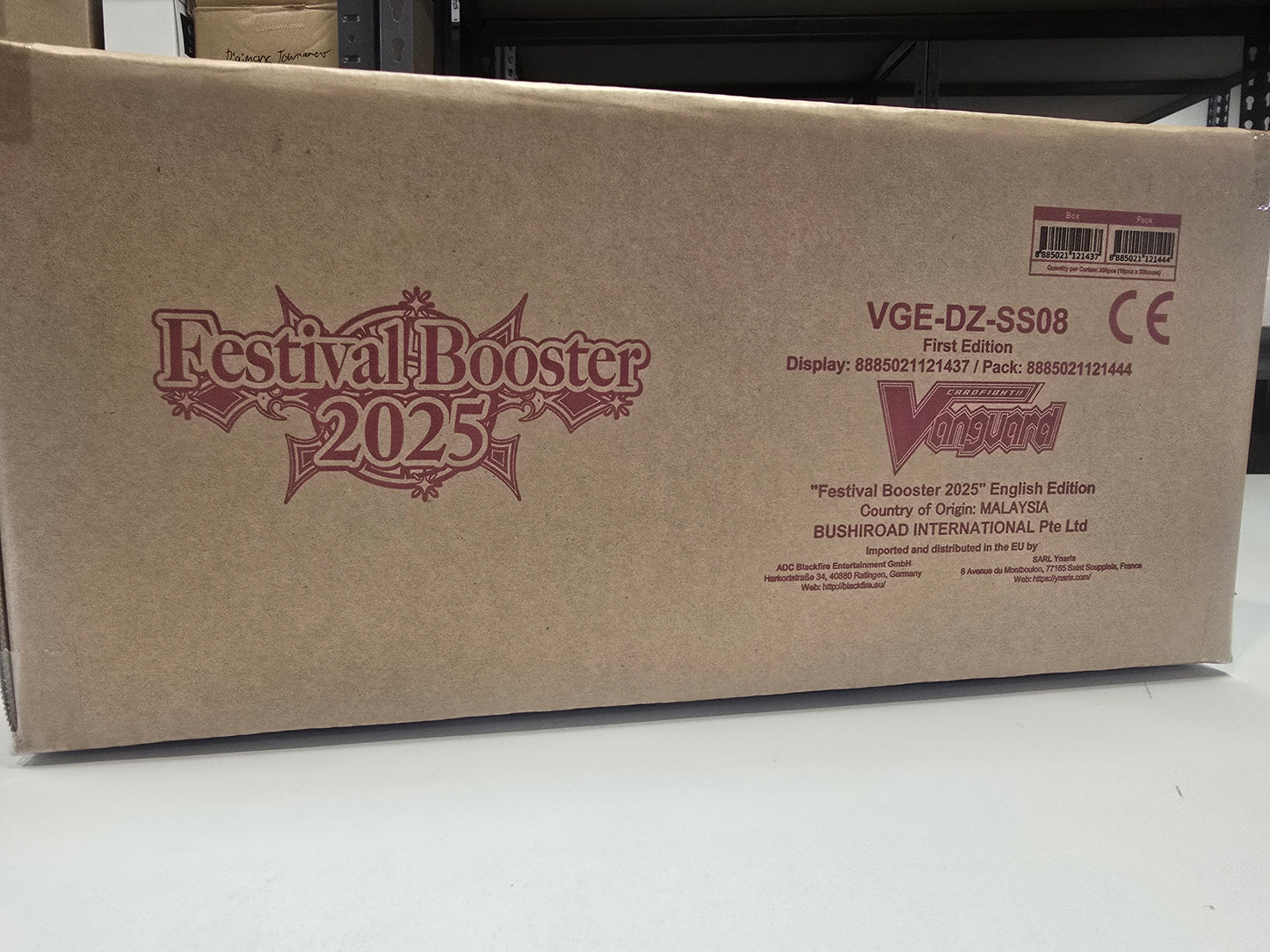 CardFight Vanguard TCG: [DZ-SS08] Festival Booster 2025 Booster Box Case *Sealed*