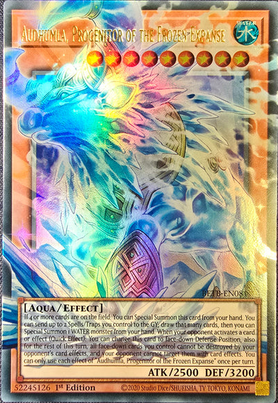 Audhumla, Progenitor of the Frozen Expanse (Extended Art) [BETB-EN081] Ultra Rare