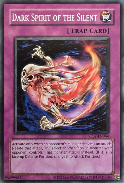 Dark Spirit of the Silent [RP02-EN044] Common [Retro Pack 2 2020 Date Reprint]