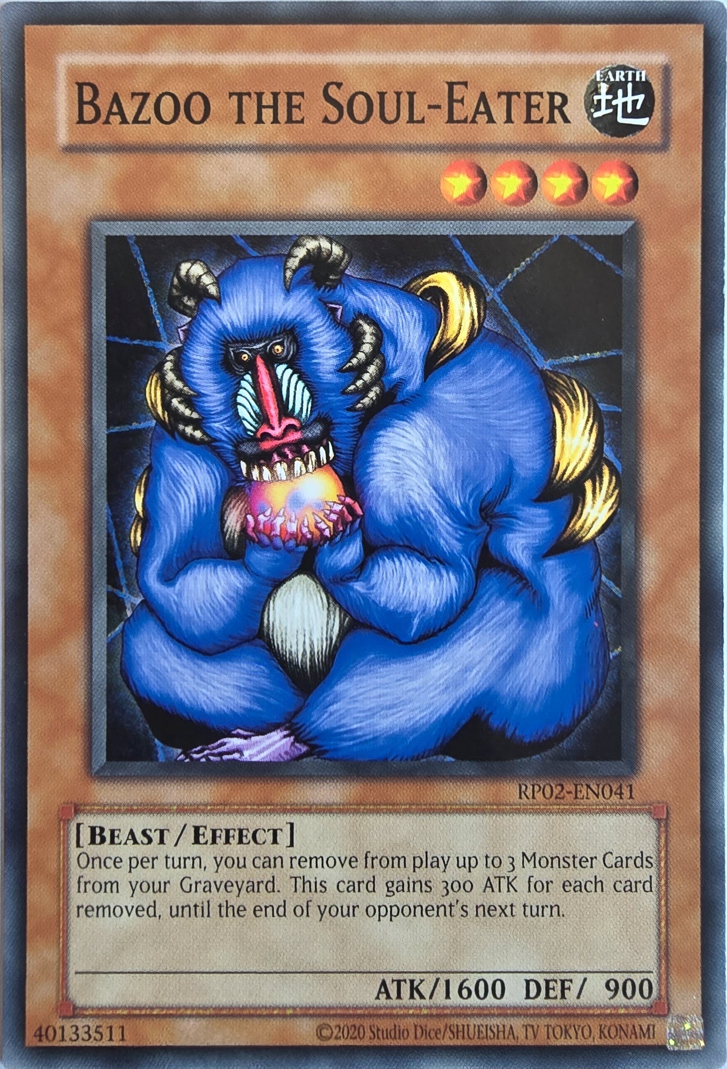 Bazoo the Soul-Eater [RP02-EN041] Common [Retro Pack 2 2020 Date Reprint]