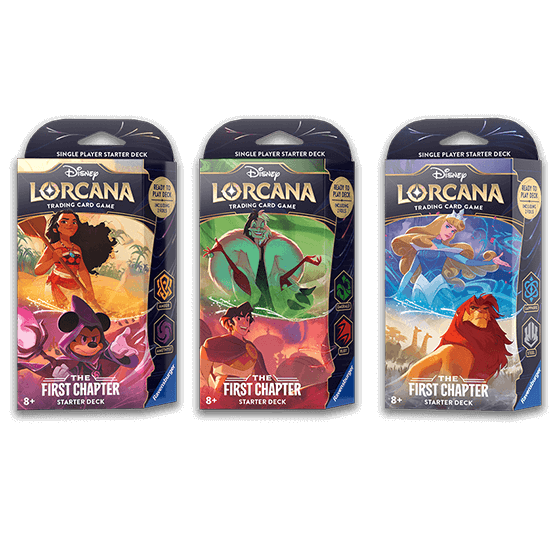 Disney Lorcana TCG: The First Chapter Starter Deck (S1) *Sealed* (PRE-ORDER, SHIPS JUNE 7TH)