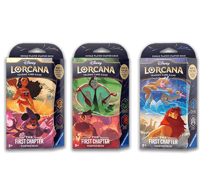 Disney Lorcana TCG: The First Chapter Starter Deck (S1) *Sealed*