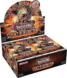 Yugioh! Booster Boxes: Legacy of Destruction *Sealed*