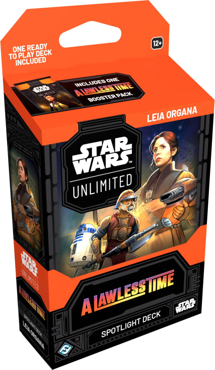 Star Wars Unlimited - A Lawless Time Spotlight Decks *Sealed* (PRE-ORDER, SHIPS MAR 13TH)