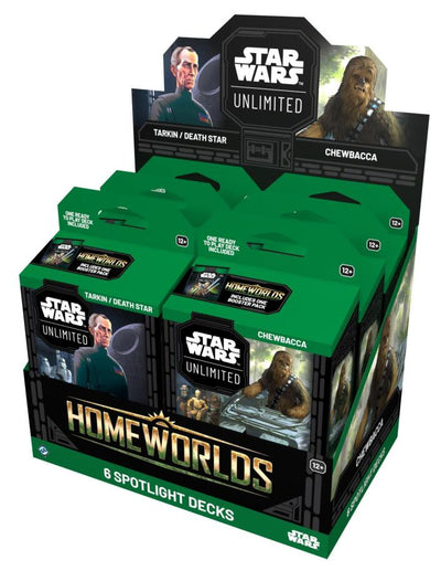 Star Wars Unlimited - Homeworlds Spotlight Decks *Sealed* (PRE-ORDER, SHIPS 9TH OCT)