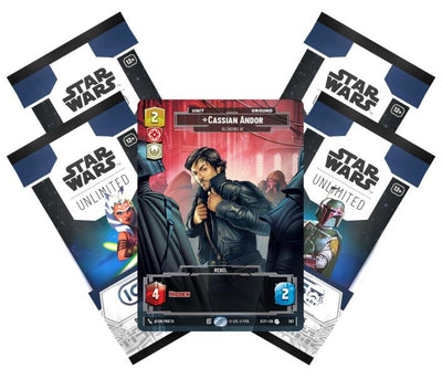 Star Wars Unlimited - Icons 2027 Edition 4-Pack Booster *Sealed* (PRE-ORDER, SHIPS 20TH NOV)