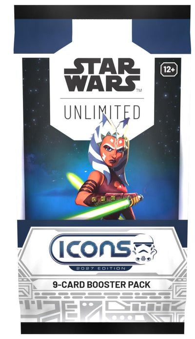 Star Wars Unlimited - Icons 2027 Edition 4-Pack Booster *Sealed* (PRE-ORDER, SHIPS 20TH NOV)