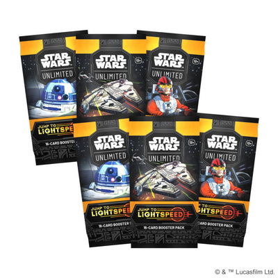 Star Wars Unlimited - Jump to Lightspeed Booster Box *Sealed* (PRE-ORDER, SHIPS MARCH 14TH)