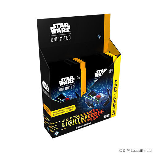 Star Wars Unlimited - Jump to Lightspeed Carbonite Booster Box *Sealed* (PRE-ORDER, SHIPS MARCH 14TH)